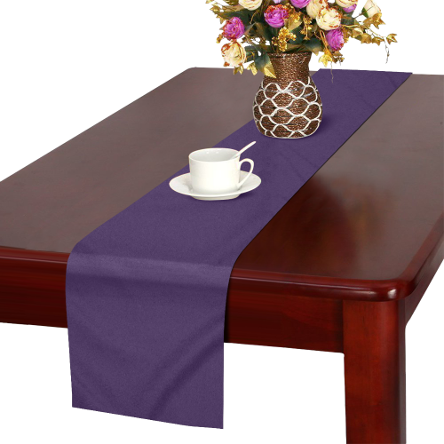 color Russian violet Table Runner 16x72 inch