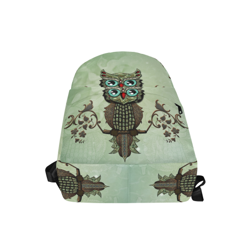 Wonderful owl, diamonds Unisex Classic Backpack (Model 1673)