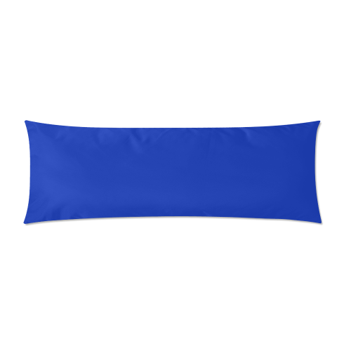 Cobalt Blue Custom Zippered Pillow Case 21"x60"(Two Sides)