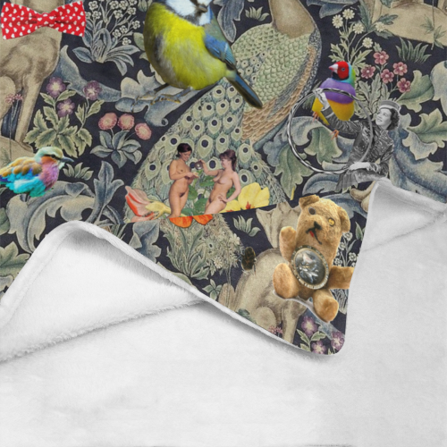 And Another Thing (bird) Ultra-Soft Micro Fleece Blanket 50"x60"