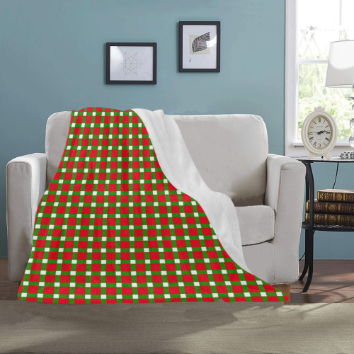 Christmas Plaid 2 Ultra-Soft Micro Fleece Blanket 40"x50"