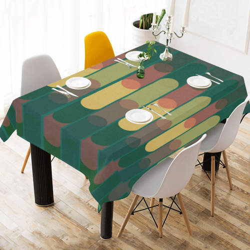 zappwaits p5 Cotton Linen Tablecloth 60" x 90"