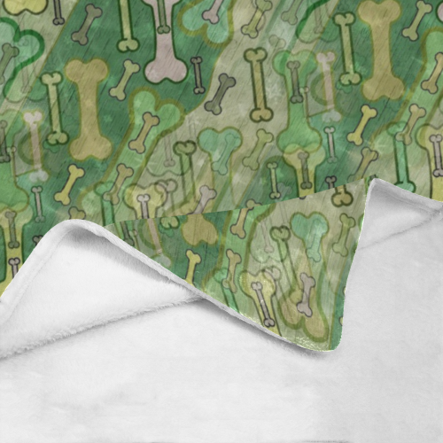 Bones by Nico Bielow Ultra-Soft Micro Fleece Blanket 70''x80''