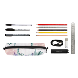 Wonderful flowers, watercolor Pencil Pouch/Small (Model 1681)