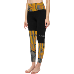 Apple A Day Women's All Over Print High-Waisted Leggings (Model L36)