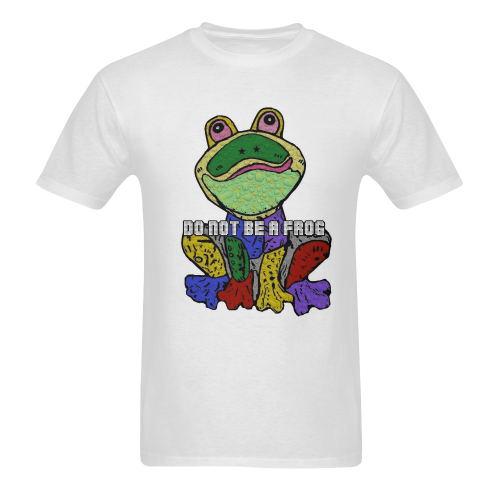 Dont by Frog by Nico Bielow Men's T-shirt in USA Size (Two Sides Printing) (Model T02)