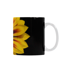 Mexican Sunflower Custom White Mug (11OZ)