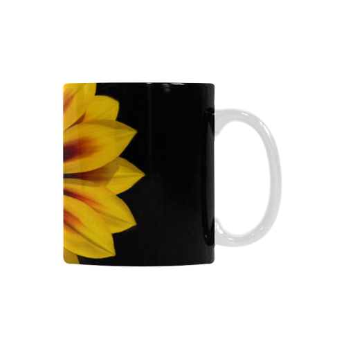 Mexican Sunflower Custom White Mug (11OZ)
