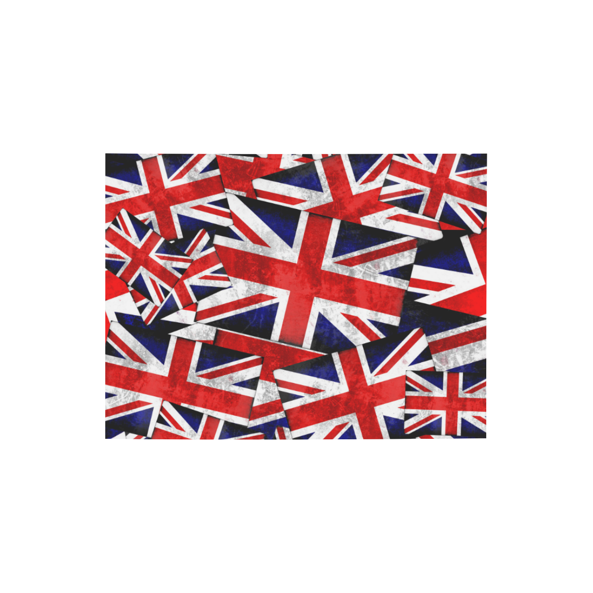 Union Jack British UK Flag Photo Panel for Tabletop Display 8"x6" | ID ...