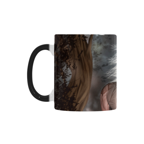 Fantasy horse with fairy Custom Morphing Mug (11oz)
