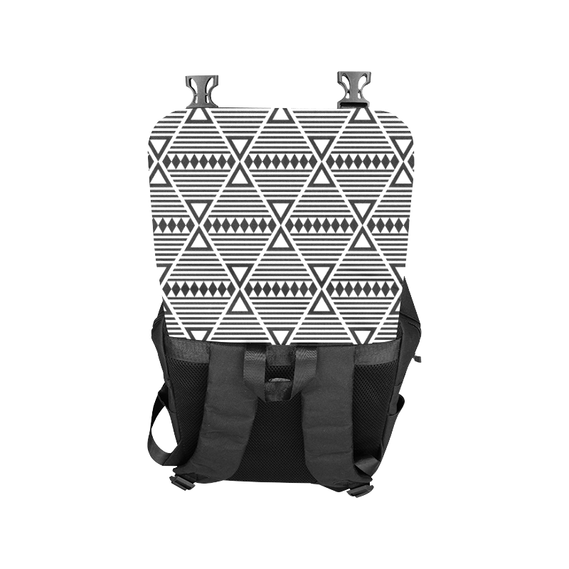 Black Aztec Tribal Casual Shoulders Backpack (Model 1623) | ID: D4825009