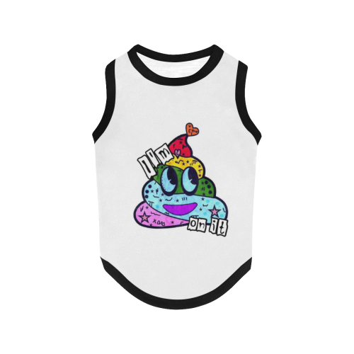 Shit by Nico Bielow All Over Print Pet Tank Top