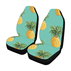 Pineapples (2) Car Seat Covers (Set of 2)