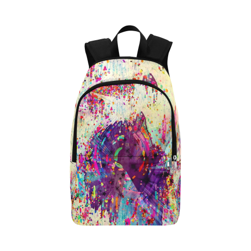 Paint Popart by Nico Bielow Fabric Backpack for Adult (Model 1659)