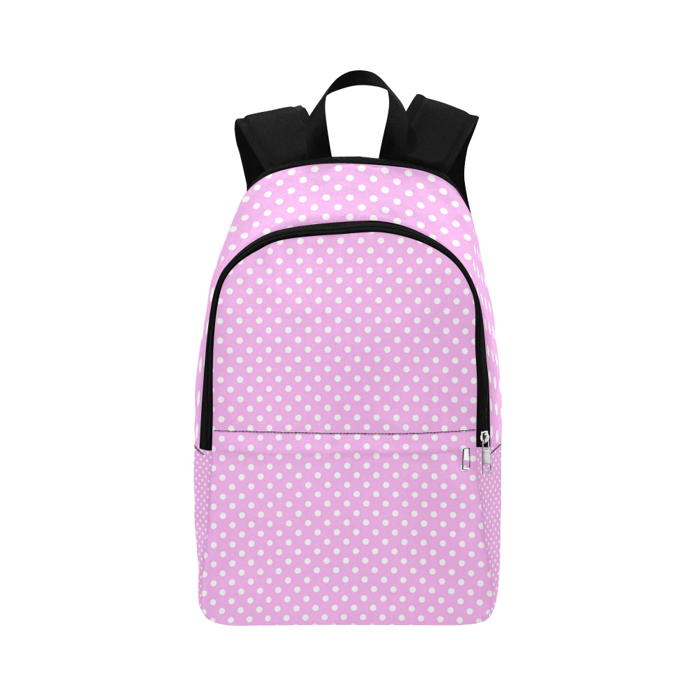 Polkadot pattern Fabric Backpack for Adult (Model 1659) ID D2984119