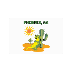 Phoenix, Arizona Doormat 24"x16"