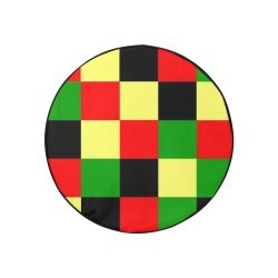 Afrocentric Checkers 30 Inch Spare Tire Cover