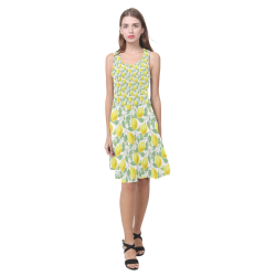Lemons And Butterfly Atalanta Casual Sundress(Model D04)