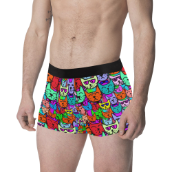 Rainbow Cats Men's Classic Boxer Briefs (Model L34)