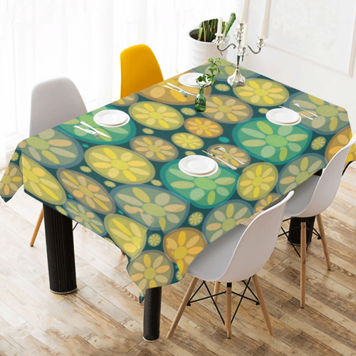 zappwaits best 3 Cotton Linen Tablecloth 60" x 90"