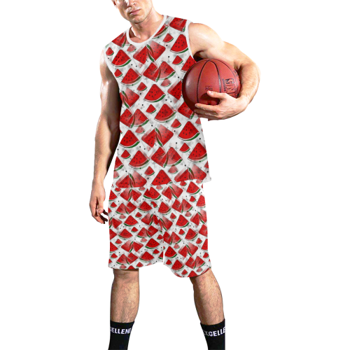 Melon by Nico Bielow All Over Print Basketball Uniform
