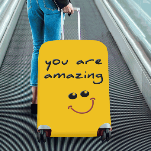 you are amazing Luggage Cover/Large 26"-28"