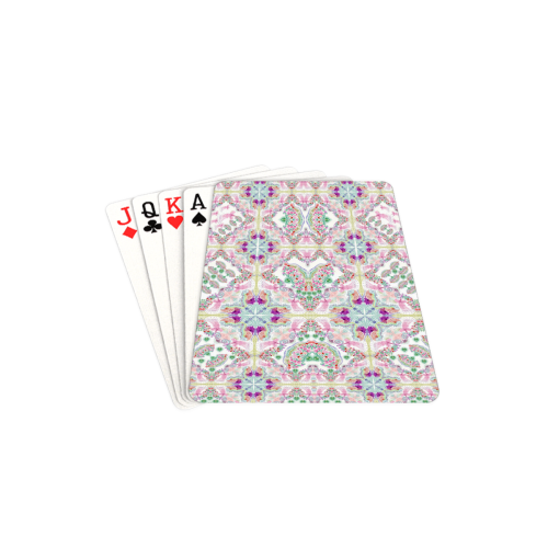 sweet nature- pink Playing Cards 2.5"x3.5"