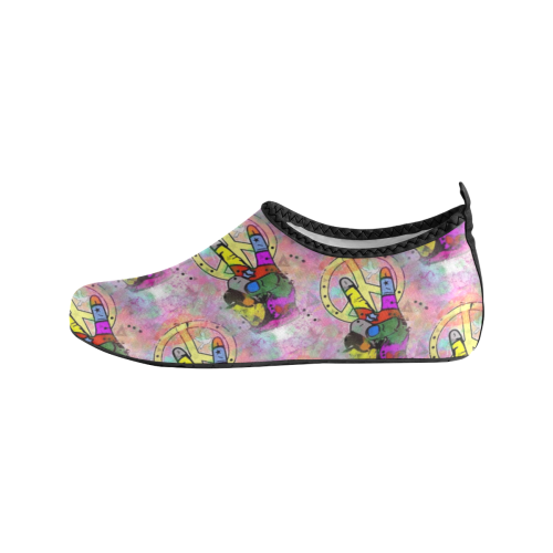 Peace by Nico Bielow Kids' Slip-On Water Shoes (Model 056)