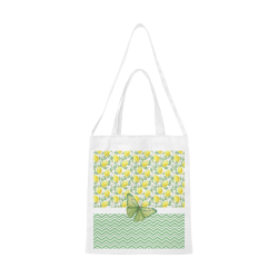 Butterfly And Lemons Canvas Tote Bag/Medium (Model 1701)