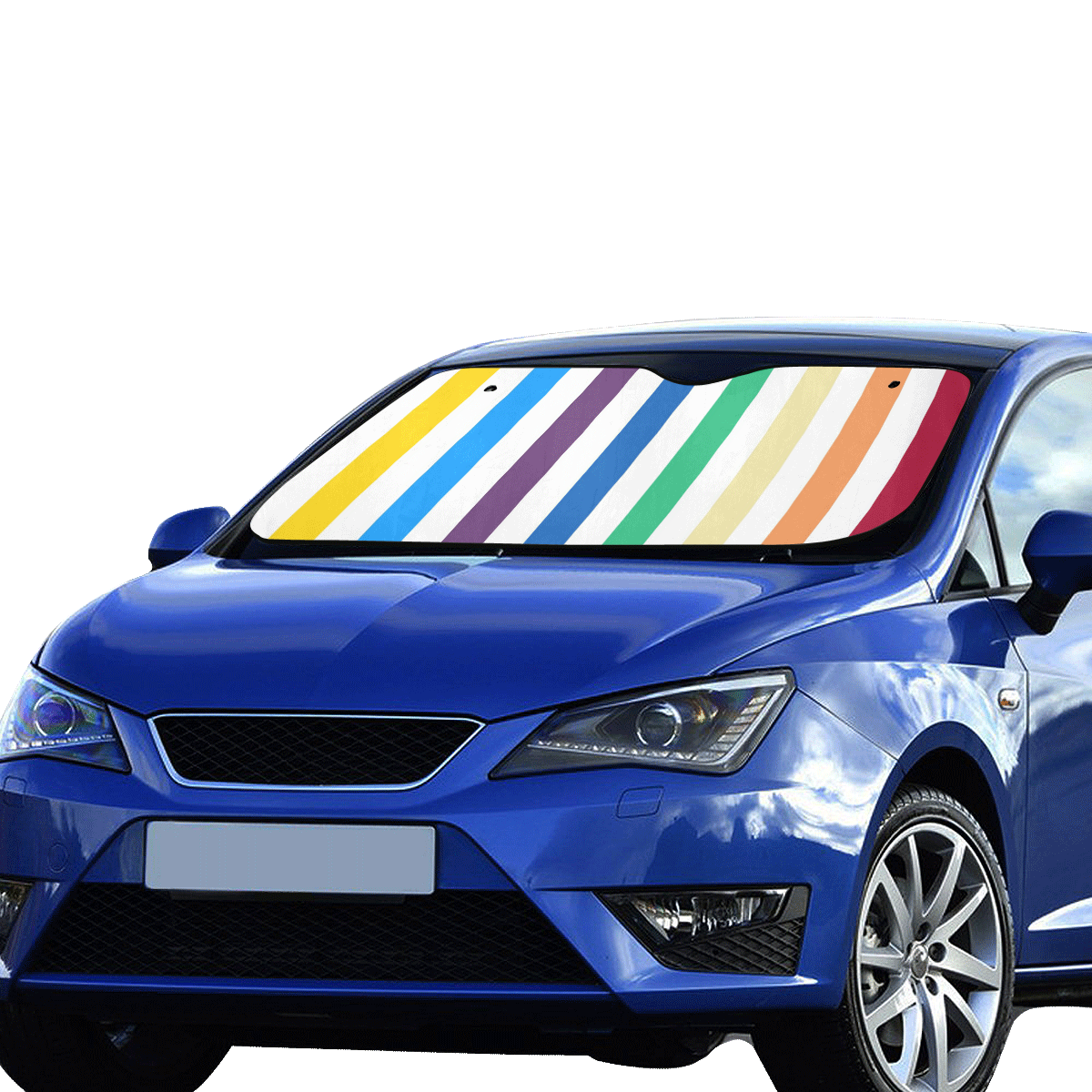 Gathering Meadow Car Sun Shade 55