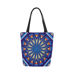 Fire Keepers Blue 2 Canvas Tote Bag (Model 1657)