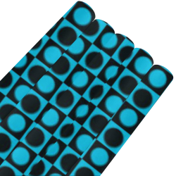 friendly retro pattern E by Feelgood Gift Wrapping Paper 58"x 23" (5 Rolls)