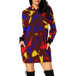 zappwaits fantastic 2 All Over Print Hoodie Mini Dress (Model H27)