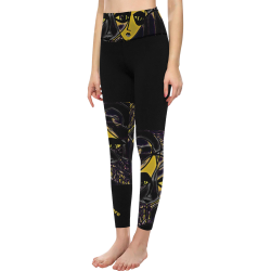 Nevermore Women's All Over Print High-Waisted Leggings (Model L36)