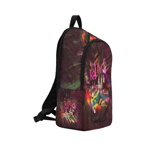 Cologne / Köln Popart by Nico Bielow Fabric Backpack for Adult (Model 1659)