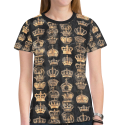 Royal Krone by Artdream New All Over Print T-shirt for Women (Model T45)