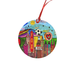 by Nico Bielow Round Ornament