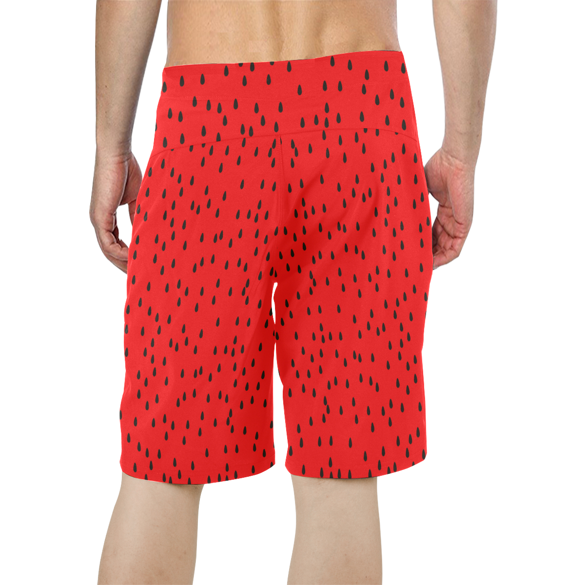 Watermelon Men's All Over Print Board Shorts (Model L16) | ID: D3648690