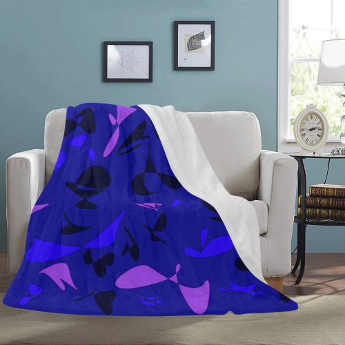 zappwaits abstract 8 Ultra-Soft Micro Fleece Blanket 60"x80"