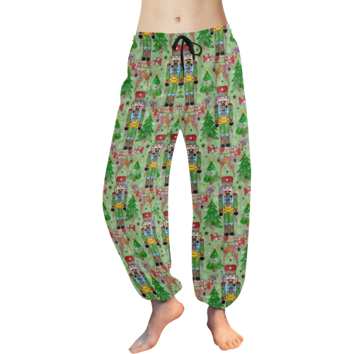 Nutcracker Dream by Nico Bielow Women's All Over Print Harem Pants (Model L18)