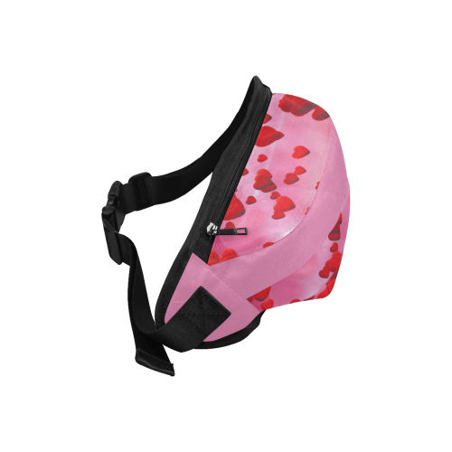 lovely romantic sky heart pattern for valentines day, mothers day, birthday, marriage Fanny Pack/Large (Model 1676)
