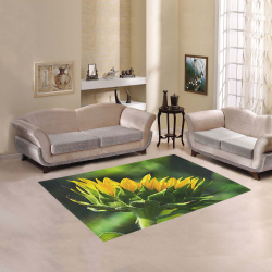 Sunflower New Beginnings Area Rug 5'3''x4'