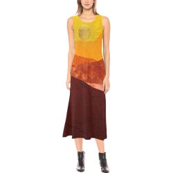 In The Desert Phaedra Sleeveless Open Fork Long Dress (Model D08)