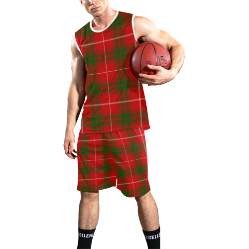 Prince of Rothesay tartan All Over Print Basketball Uniform