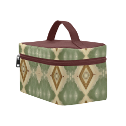 Geometric Camo Cosmetic Bag/Large (Model 1658)