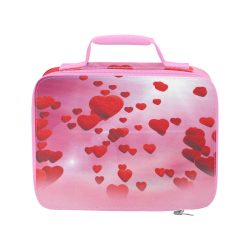 lovely romantic sky heart pattern for valentines day, mothers day, birthday, marriage Portable Storage Bag (Model 1690)