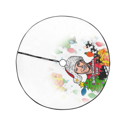 Lights by Nico Bielow Christmas Tree Skirt 47" x 47"