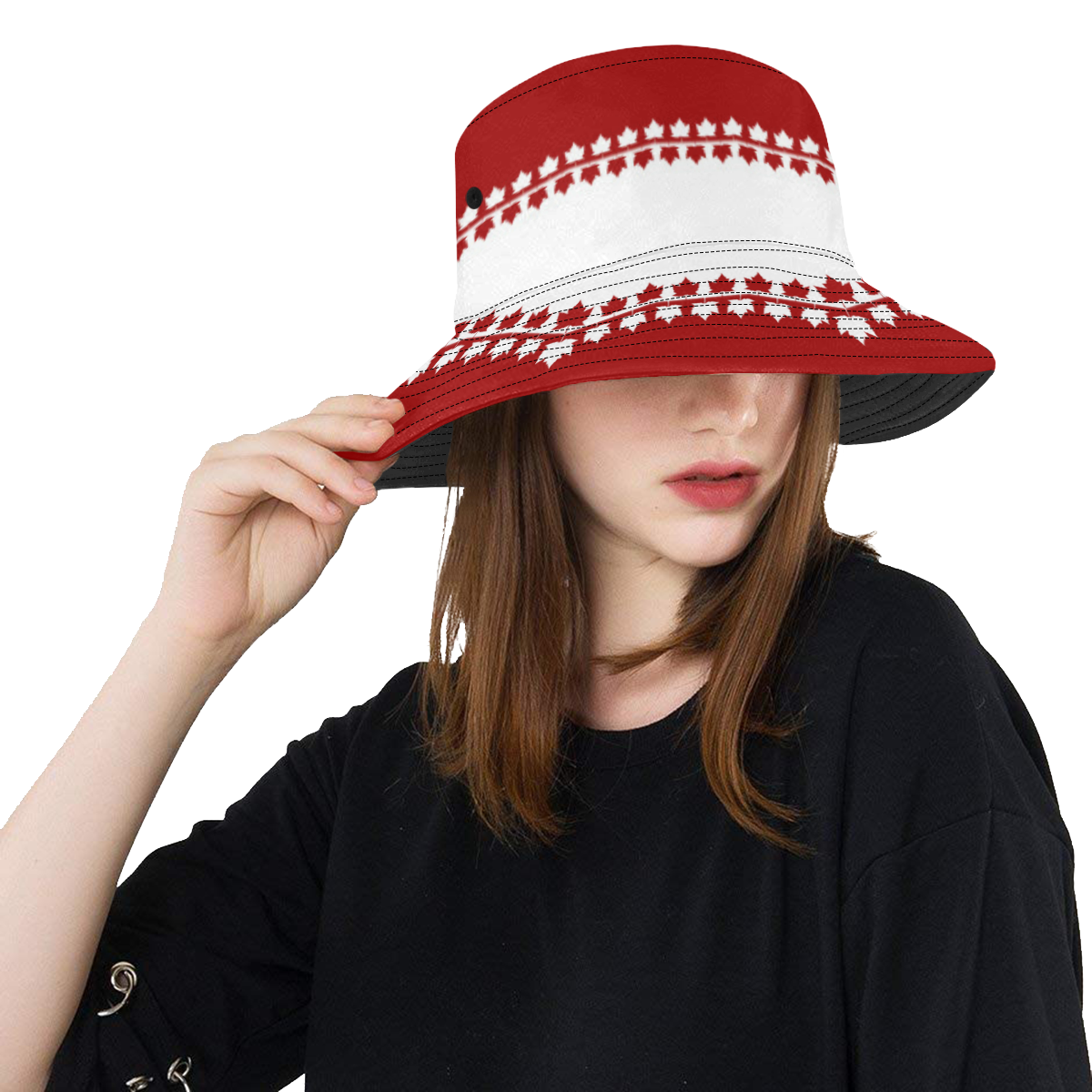 Canada Bucket Hats Classic All Over Print Bucket Hat | ID: D3531250