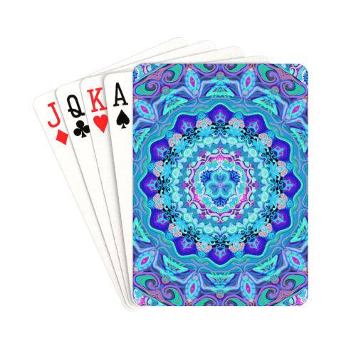 russian mandala 24 Playing Cards 2.5"x3.5"