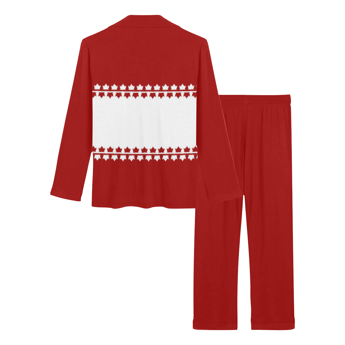 Classic Canada Sleepwear / Loungewear Women's Long Pajama Set ID